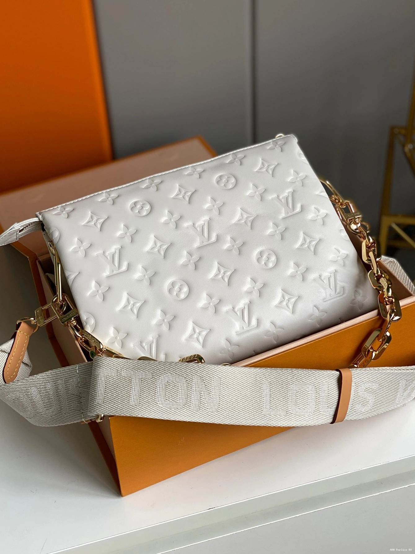 Aaa replica bags VUITTON PM LOUIS COUSSIN 0712